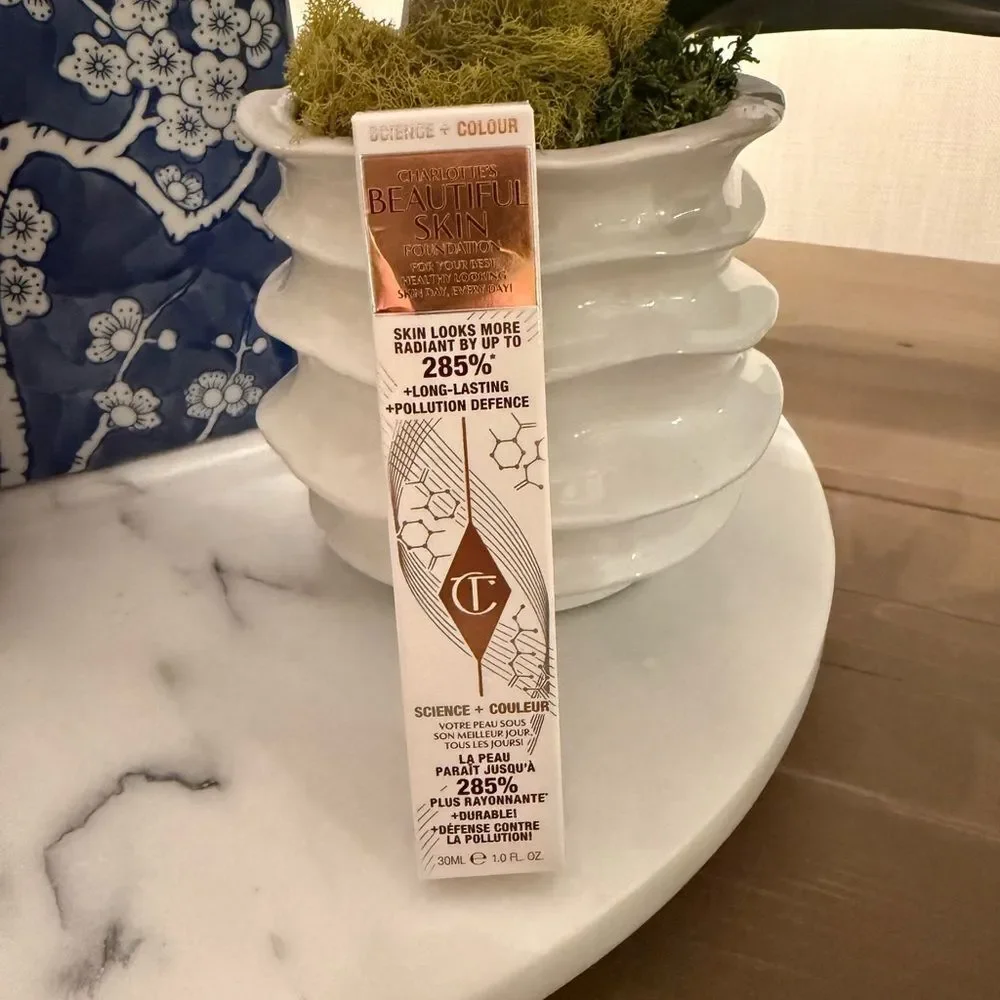 Charlotte Tilbury Beautiful Skin Medium Coverage Liquid Foundation Shade 1N